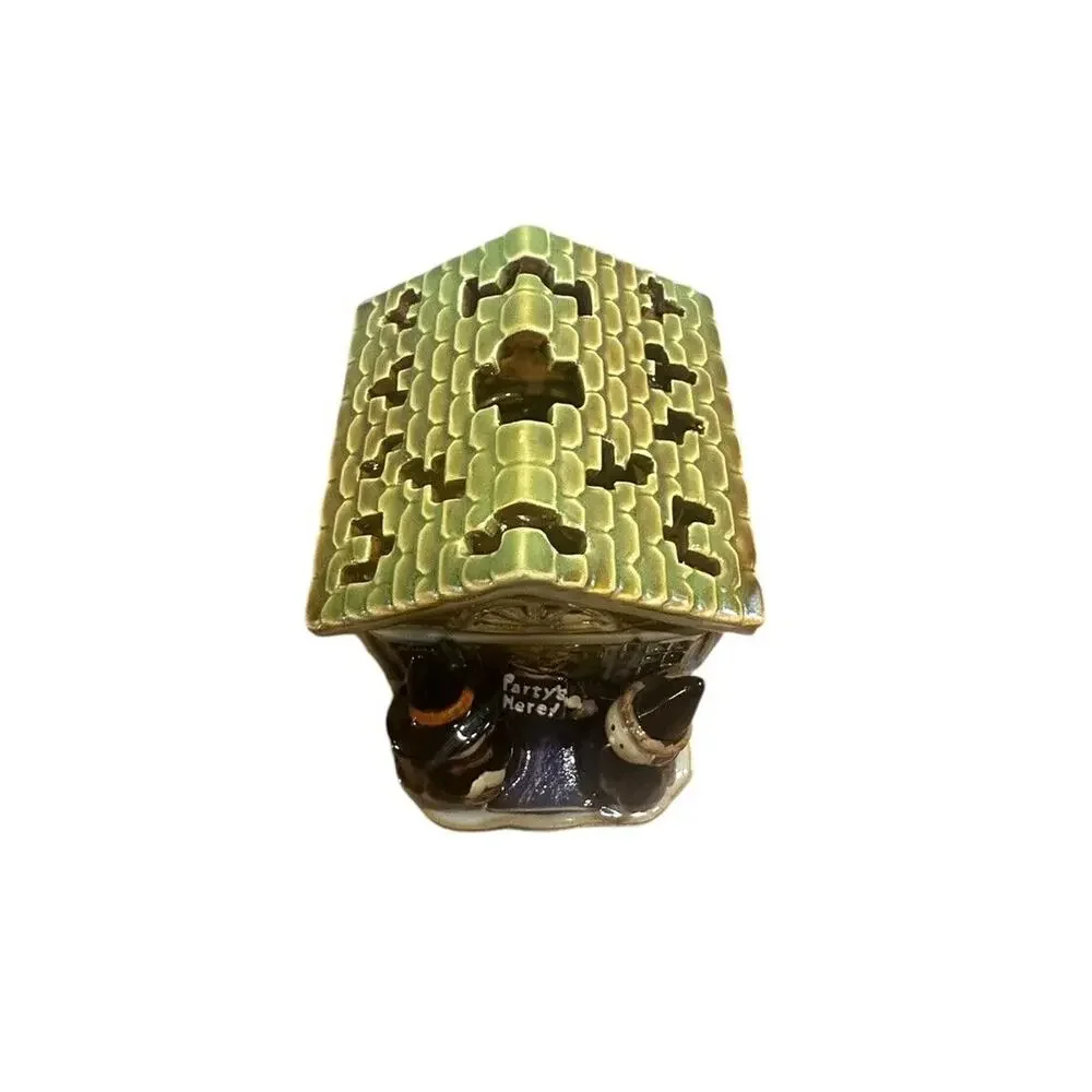Halloween Haunted House Yankee Candle Tea Light Warmer Kids Witches Fall Autumn